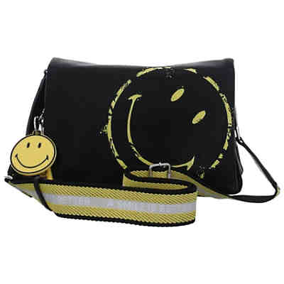 Damen Tasche Rucksack Shopper Umhängetasche Schultertasche Smile Dortmund Umghängetasche Synthetik bedruckt Umhängetaschen 2