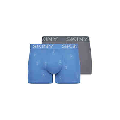 Skiny SKINY Herren Boxer Short, 2er Pack - Trunks, Pants, Cotton Stretch Boxershorts