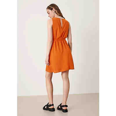 Viskosekleid mit Bindegürtel Jerseykleider 2