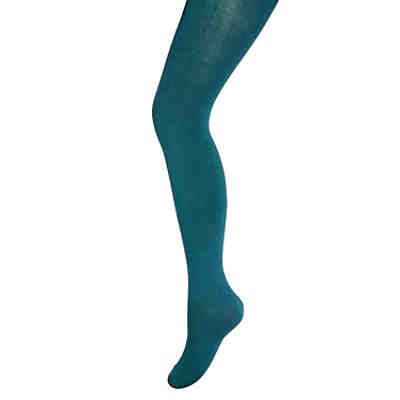 Damenstrumpfhosen in tropischen Farben "Uni" mit Baumwolle Strickstrumpfhosen 2