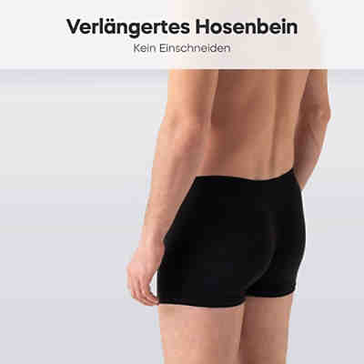 Herren Boxershorts 5er Pack Retroshorts Unterhosen aus Baumwolle mit Komfortbund ohne Logo 2