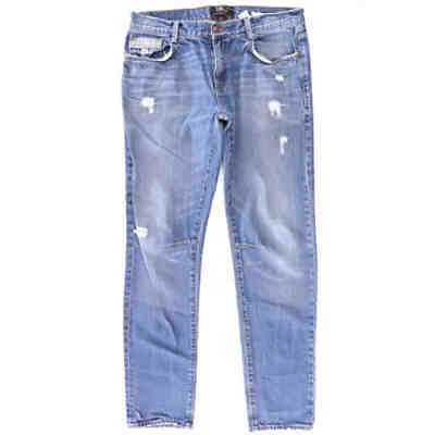 Second Hand - Straight Jeans blau aus Baumwolle M Gr. M