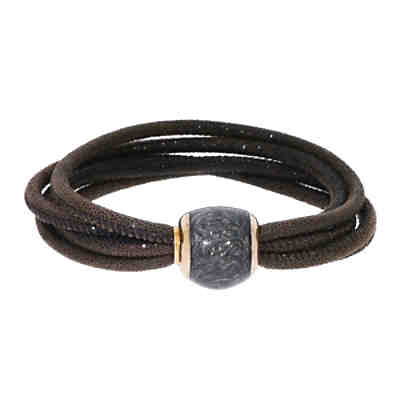 Pesavento Lederarmband braun Shiny rosé Polvere marrone WPLVB337 Armbänder
