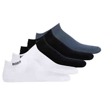 Herren Sneaker-Socken, 5er Pack - Socken, Baumwoll-Mix, einfarbig, kurz Sneakersocken