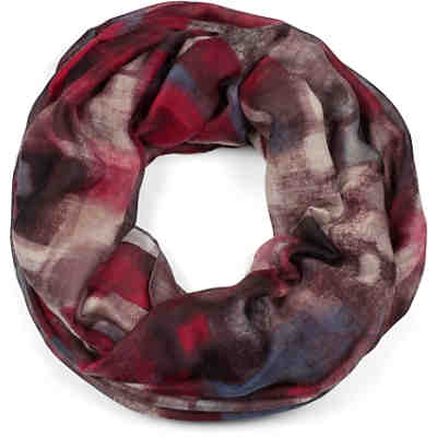 Loop Schal mit buntem Pinselstrich Muster
