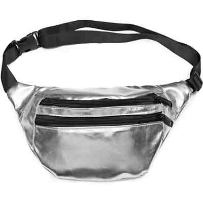 Metallic Gürteltasche, Bauchtasche