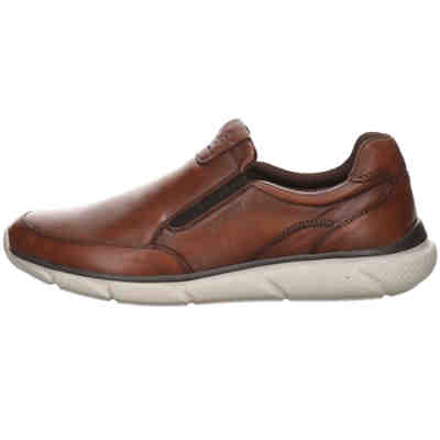 Herren Slipper Schuhe Ponthus Slipper Freizeit Elegant Slip-Ons Leder-/Textilkombination uni Klassische Slipper 2