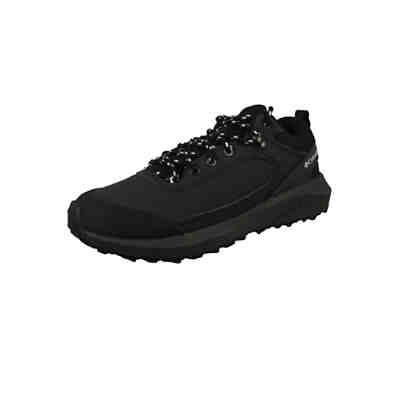 Herren Trekkingschuhe Wanderschuhe Trailstrom Peak 1987051 Schwarz 10 Black Light Sand Leder und Textil mit Adapt Trax & Techlite+ Schnürschuhe 2