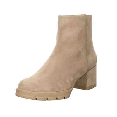 Damen Stiefeletten Schuhe Jaico Stiefelette Elegant Freizeit Veloursleder uni Plateau-Stiefeletten