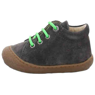 Baby Lauflernschuhe Krabbelschuhe Cocoon Lauflernschuh Babyschuhe Mädchen Veloursleder uni Krabbelschuhe 2