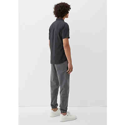 Extra Slim: Hemd mit Minimalprint Kurzarmhemden 2