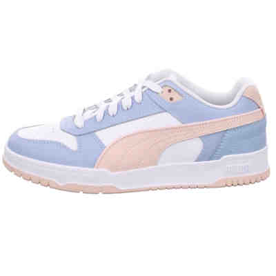 Damen Sneaker Schuhe RBD Game Low Sneaker Sport Halbschuhe Lederkombination gemustert Sneakers Low 2