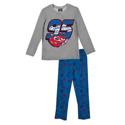 Cars Kinder Jungen Pyjama Lang Schlafanzug langarm