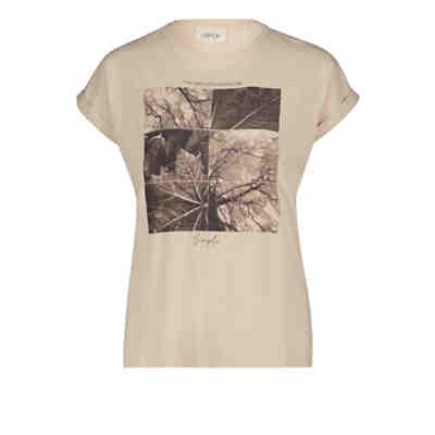 Cartoon Printshirt mit Rundhalsausschnitt
