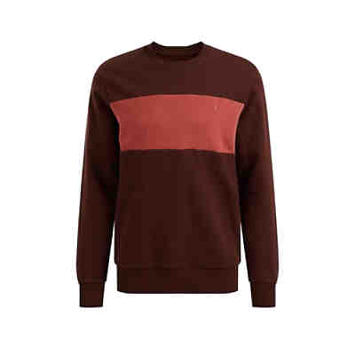 Heren sweater met colourblock Sweatshirts