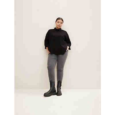 Blusen & Shirts Plus - Bluse mit Leinen 3/4-Arm-Blusen