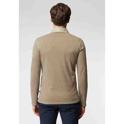 Langarmpoloshirt Garment Dyed - Knotenstickerei Poloshirts 2