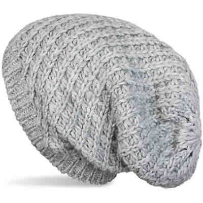 Grobstrick Beanie Mütze