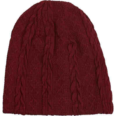Feinstrick Beanie mit Zopfmuster und Fleece 2