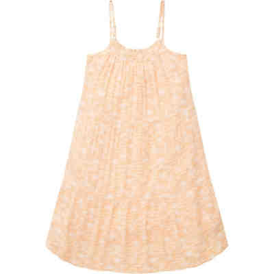 Kleider & Jumpsuits Gemustertes Kleid mit Volants Jerseykleider