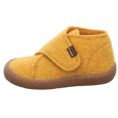 Jungen Hausschuhe Minni Wooly Hausschuh Kinderschuhe Textil uni Hausschuhe 2