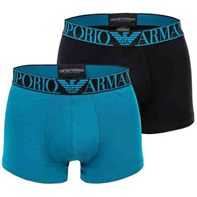 Herren Boxer Shorts, 2er Pack - Trunks, Pants, Stretch Cotton Boxershorts