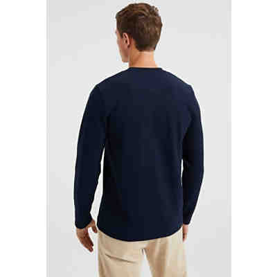 Herren-Langarmshirt mit Strukturmuster Langarmshirts 2