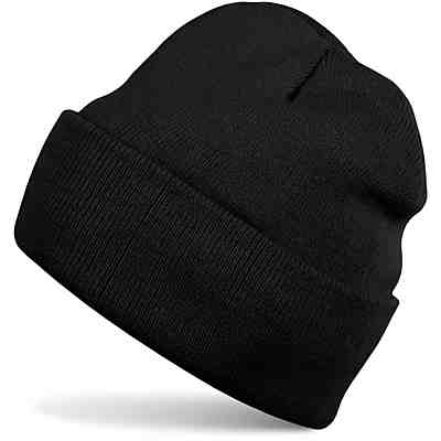 Winter Strickmütze mit Krempe