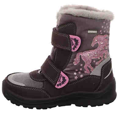 Mädchen Stiefel Schuhe Karli Boots Kinderschuhe Glitzerdetails Synthetikkombination gemustert Halbschuhe 2