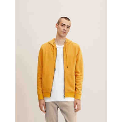 Strick & Sweatshirts Sweatjacke mit feinen Streifen Sweatshirts