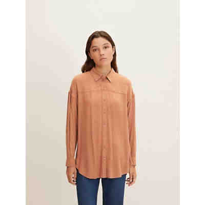 Blusen & Shirts Lange Hemdbluse Langarmblusen 2