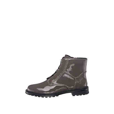 Plateaustiefelette Leather flat sole ankle boots Klassische Stiefeletten