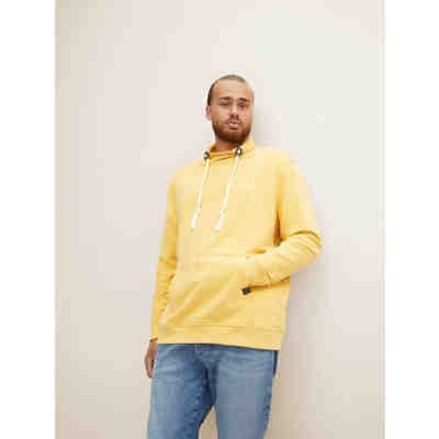 Strick & Sweatshirts Plus - Sweatshirt mit Schalkragen Pullover