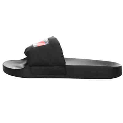 Herren Badelatschen Sandalen Padded Pool Slide FlipFlops Strand Textil uni Badelatschen 2