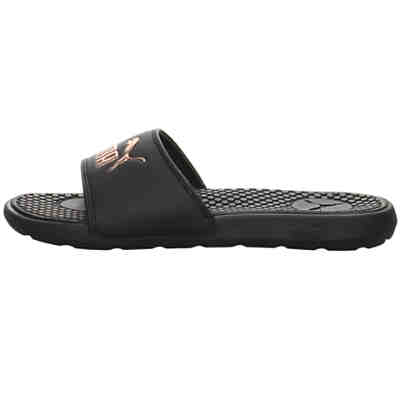 Damen Badelatschen Sandalen Cool Cat Pantolette FlipFlops Strand Synthetik uni Badelatschen 2