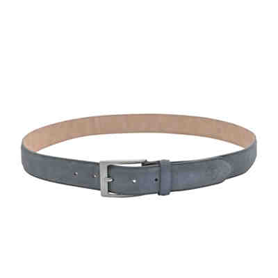 Herren Grauer Wildledergürtel 2