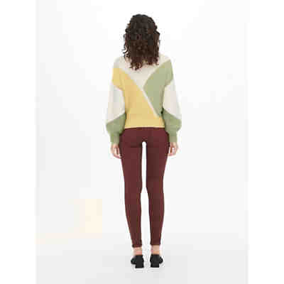 Kuscheliger Colorblock Muster Strickpullover JDYKILIAN 2
