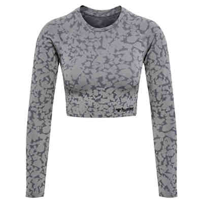 hmlMT PI SEAMLESS CROP T-SHIRT L/S Langarmblusen