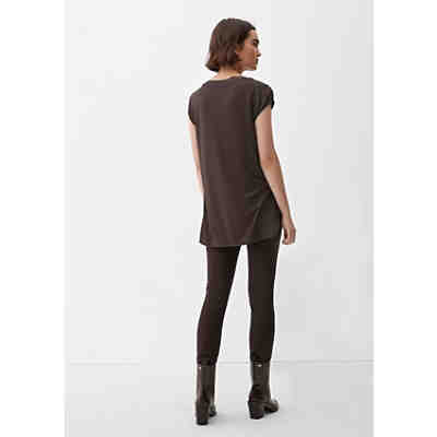 Blusenshirt mit Ripp-Insert T-Shirts 2