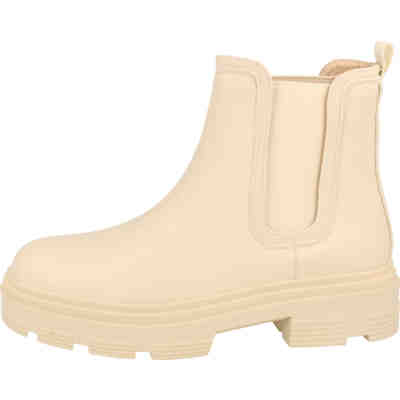 La Strada Damen Schuhe 2180581-1070 Chelsea Boots Stiefel gefüttert Beige Tumble Klassische Stiefel