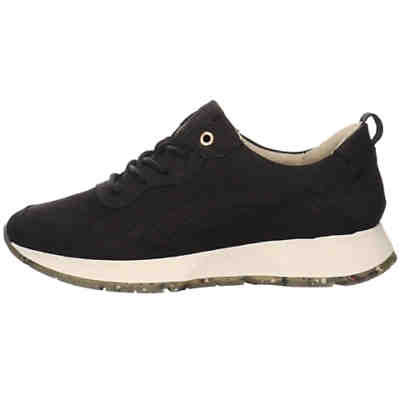 Damen Sneaker Schuhe Burlina Sport Halbschuhe Nubukleder uni Sneakers Low 2