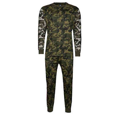 UMSET-JUSTIN-PAS Pyjama Set Herren Schlafanzüge