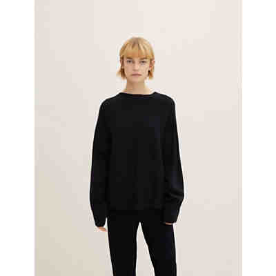 Pullover & Strickjacken Basic Strickpullover mit Stehkragen Pullover 2