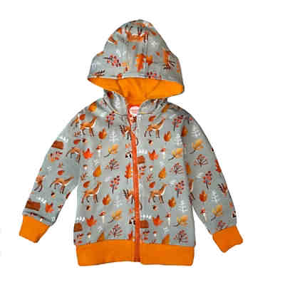 Hoodie Zipper Forest für Kinder