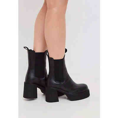 Plateaustiefelette Leather platform ankle boots Klassische Stiefeletten 2