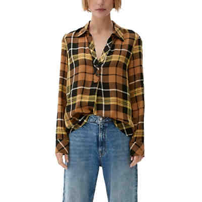 Bluse aus Modal-Viskose-Mix Langarmblusen