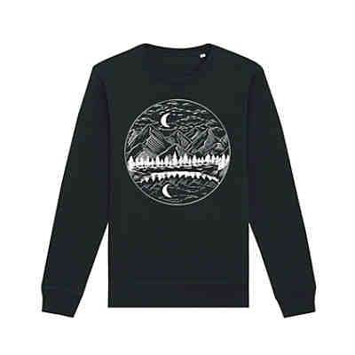 Sweatshirt Mountains by night Pullover