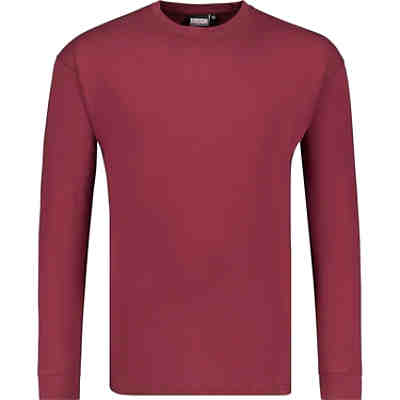 Langarmshirt für Herren COMFORT FIT von mit Rundhalsausschnitt bis Übergröße 12XL
