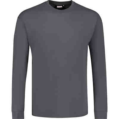 Langarmshirt für Herren COMFORT FIT von mit Rundhalsausschnitt bis Übergröße 12XL