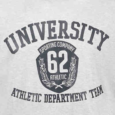 Print- Shirt kurzarm bedruckt Serie UNIVERSITY von in großen Größen 2XL-10XL für Herren 2